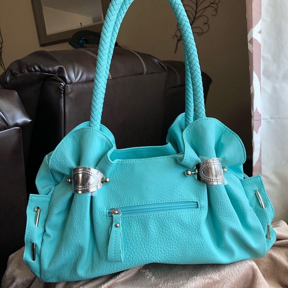 👜 Stunning Turquoise Purse Cato 👜